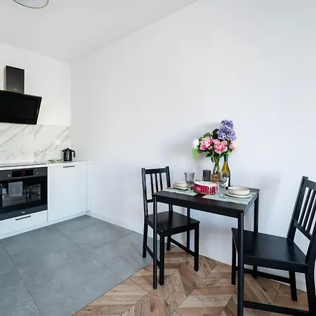 Downtown - Balcony, Location - By Rentujemy 罗兹