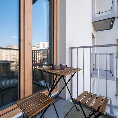 Downtown - Balcony, Location - By Rentujemy Łódź