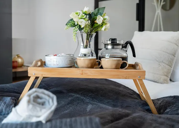 Downtown - Balcony, Location - By Rentujemy 公寓 罗兹